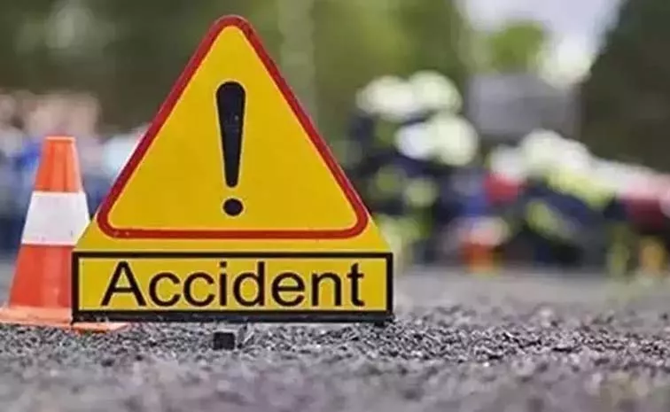 Morning Star Travels Bus Accident Near Orr Hyderabad