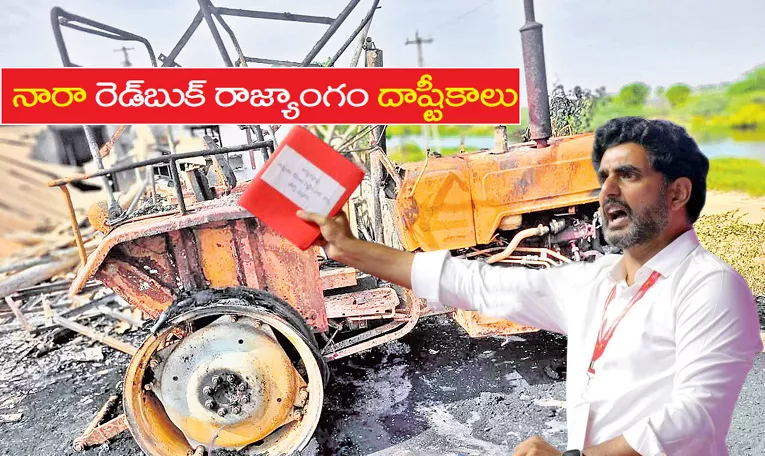 Nara Lokesh Red Book Attacks 