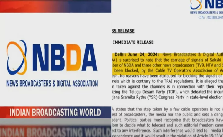 Nbda Surprise On Sakshi Tv Signals blocking In Andhra Pradesh