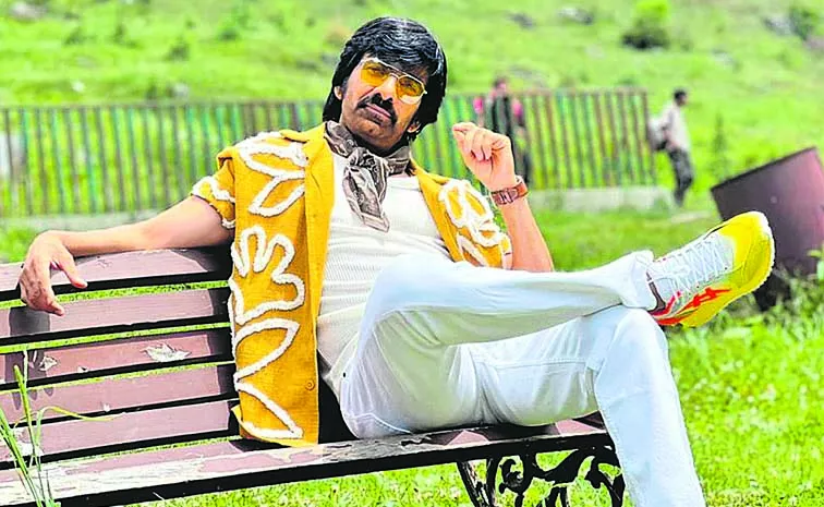 Ravi Teja Mr Bachchan Melody duet song shoot underway in Kashmir