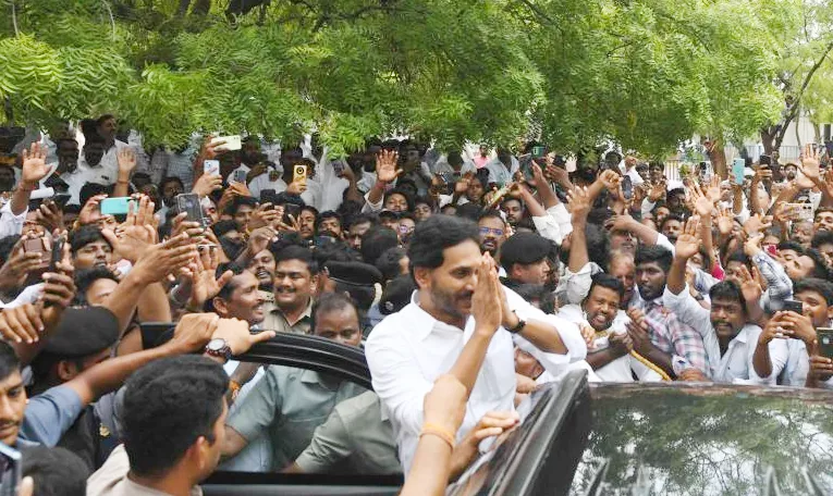 YS Jagan At Pulivendula Tour On June 24, 2024 Updates