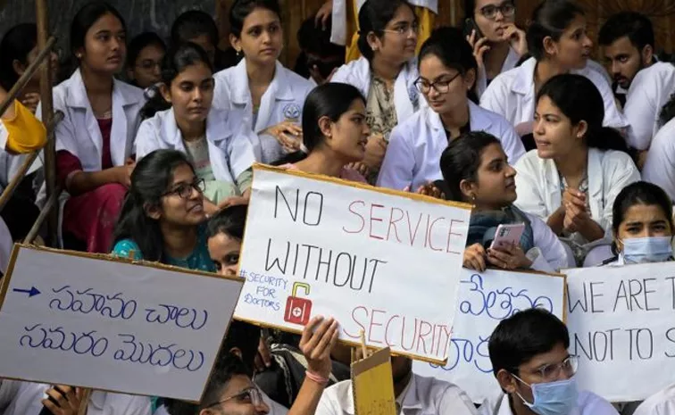 Junior Doctors Strike in Telangana