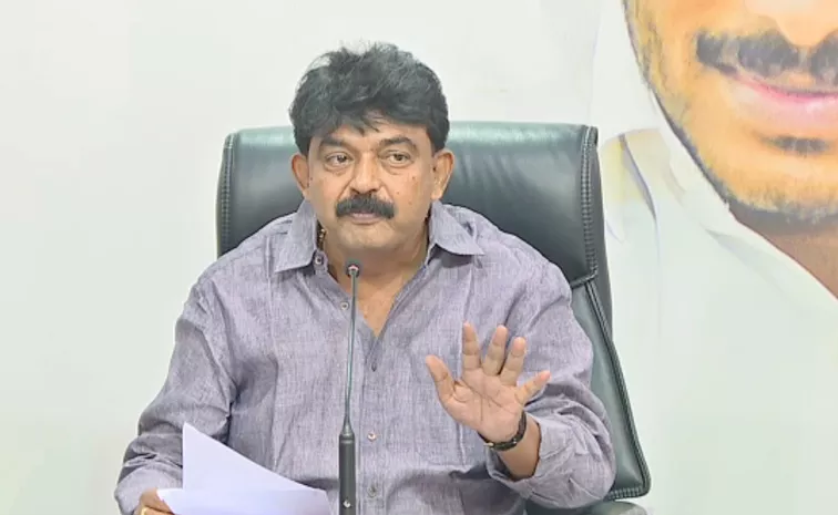 Perni Nani Fires On Chandrababu And Yellow Media Over False Propaganda