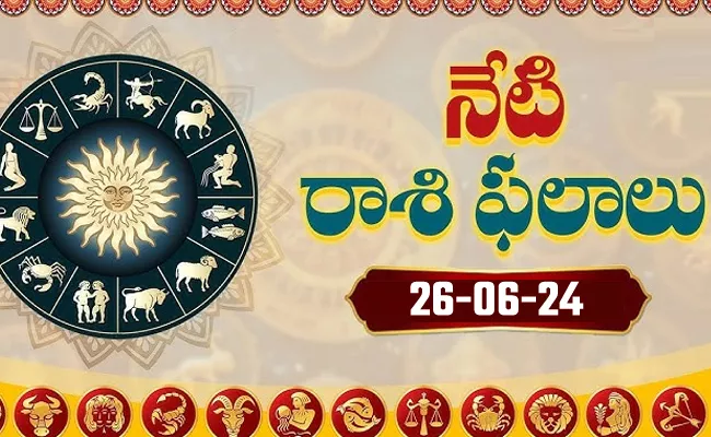 Daily Horoscope On June 26, 2024 In Telugu