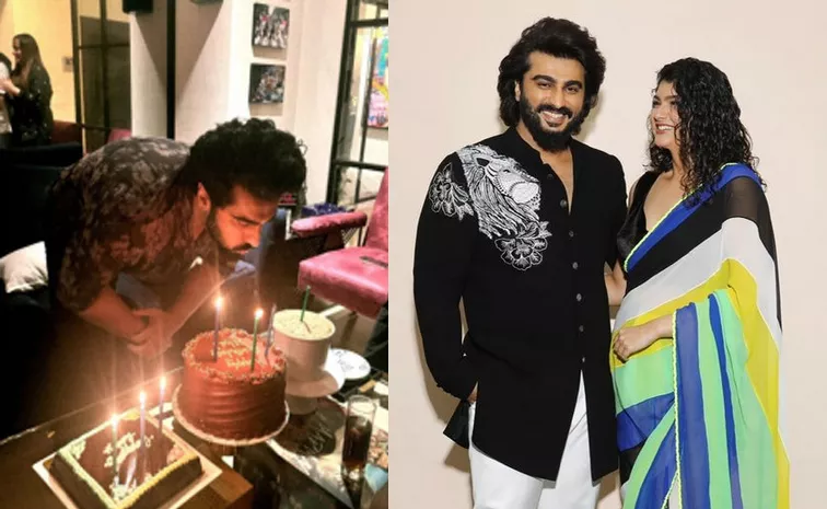 Anshula Kapoor Celebrates Arjun Kapoor Birthday at Midnight