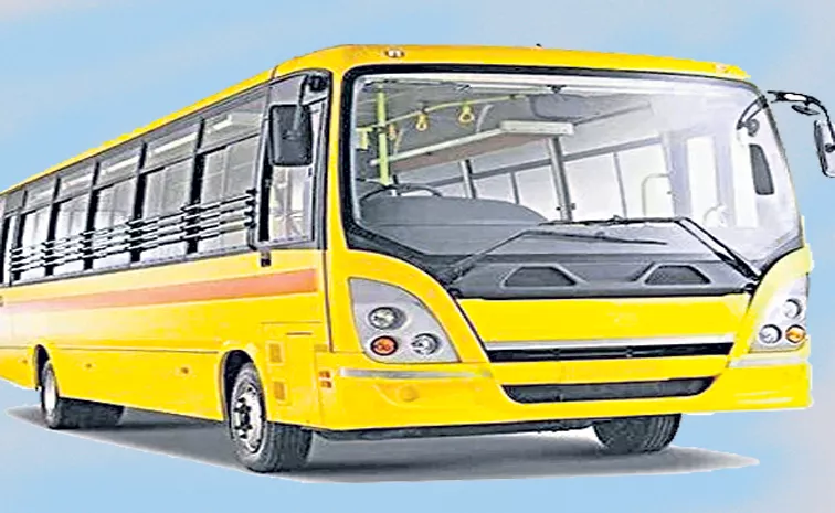 Registration of buses of an educational institution belongs to TDP MP against rules