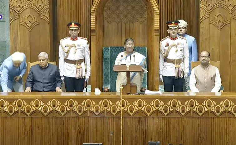 Parliament Session: President Murmu Joint Sitting Updates