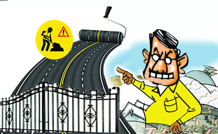 TDP leader Dadagiri on greenfield highway works