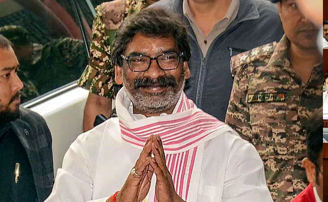 Hemant Soren Leaves Jail After 5 Months After Securing Bail In Land Case