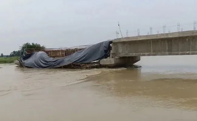 Bihar Bridge Under Construction For 4 Years Collapses, 5th In 9 Days