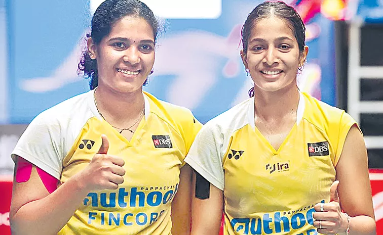 Gayatri and Teresa jolly pair in doubles quarter final