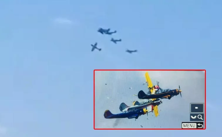 Viral Video: Two Planes Collide At Portugal Air Show