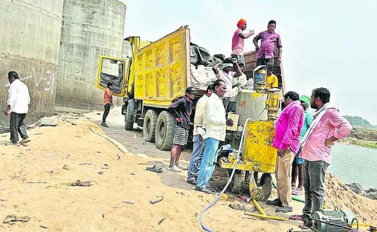 Medigadda Barrage Repair Work Started