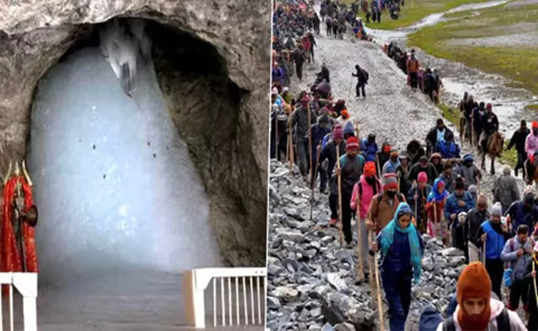 Amarnath Yatra: Over 13,000 Pilgrims Visit Shrine on First Day