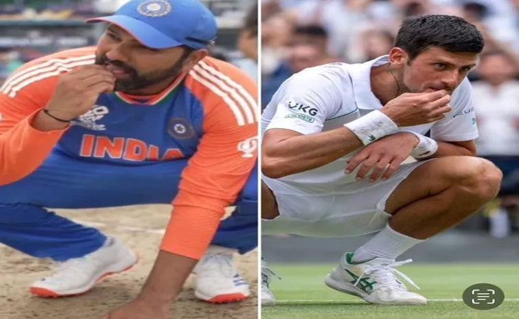 T20 World Cup 2024 Final: Rohit Sharma Novak Djokovic Like Celebration After India Win Breaks Internet