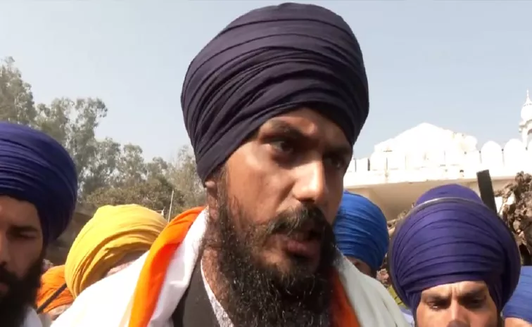 Amritpal Singh Leads From Khadoor Sahib Seat