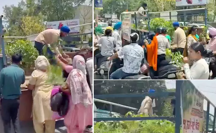 Amritpal Requested His Supporters Distribute Plants After His Victory