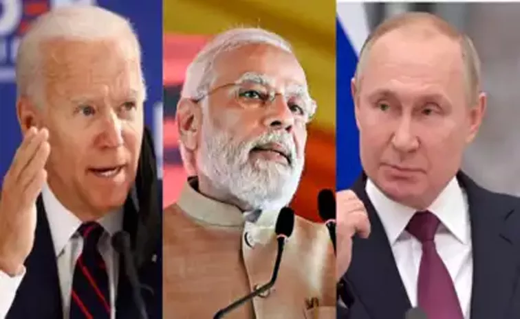 Biden, Putin call up Modi as 90 heads of states send greetings