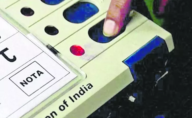 More than one lakh people have voted to nota