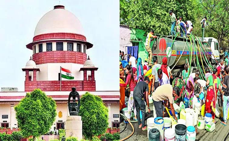 Supreme Court directs Himachal pradesh to release surplus water to delhi