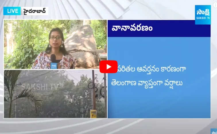 Heavy Rains In Hyderabad, Telangana