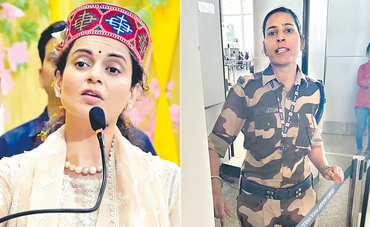 Kangana Ranaut slapped by woman CISF constable at Chandigarh Airport