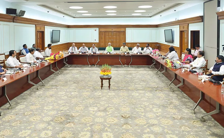 Narendra Modi Led NDA Alliance MPs Meeting