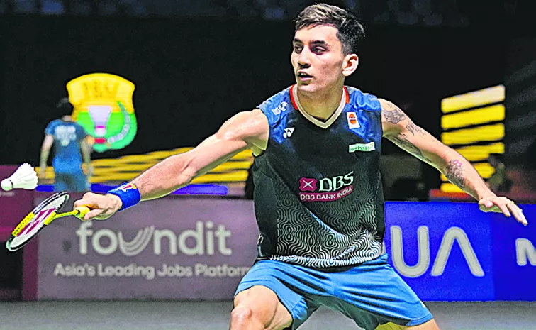 Lakshya Sen in the quarter final