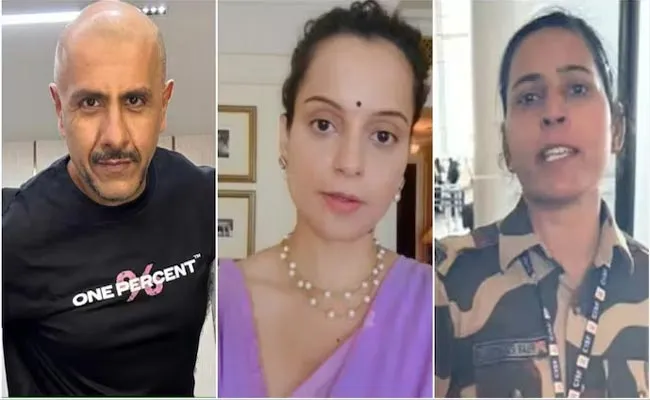 Vishal Dadlani promises job to CISF constable who slapped Kangana Ranaut