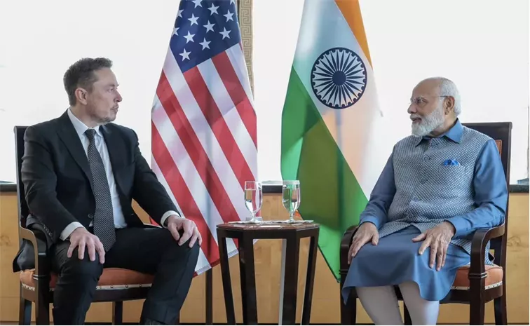 Elon Musk Congratulates Pm Modi