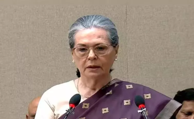 Political and moral defeat of PM Modi says Sonia Gandhi