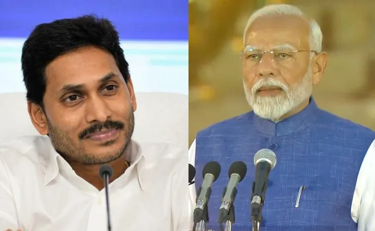 YS Jagan Congratulations To Narendra Modi