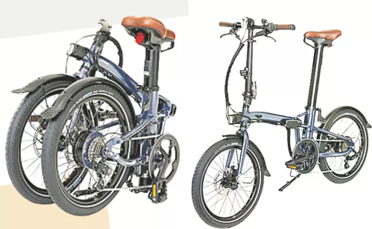 A Fast Folding E-Bike Made With New Technology