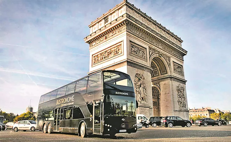 Meals On Wheels Is A Double Decker Restaurant Bus