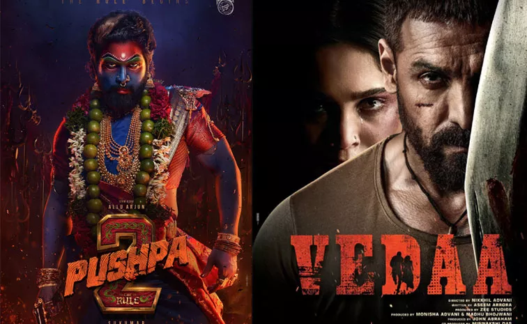 Pushpa 2 vs Vedaa: Boxoffice War Between John Abraham And Allu Arjun