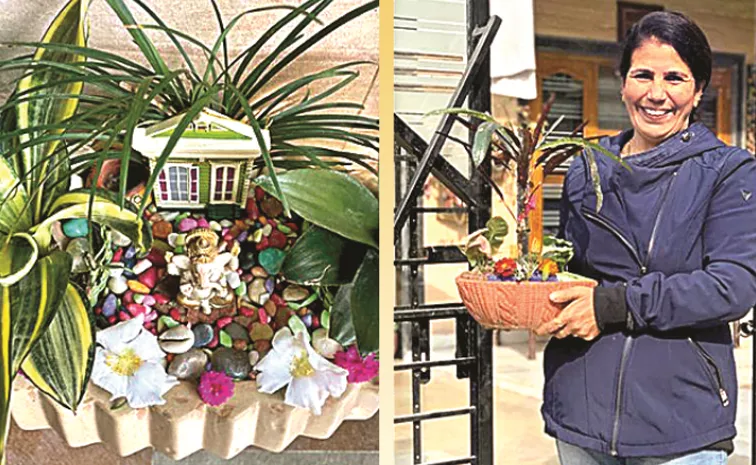 A Wonderful Tray Garden Like The One Making By Sarada Godara