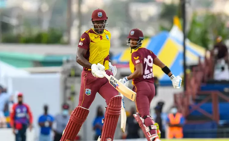 johnson charles russell Stars west indies score 175 against uganda