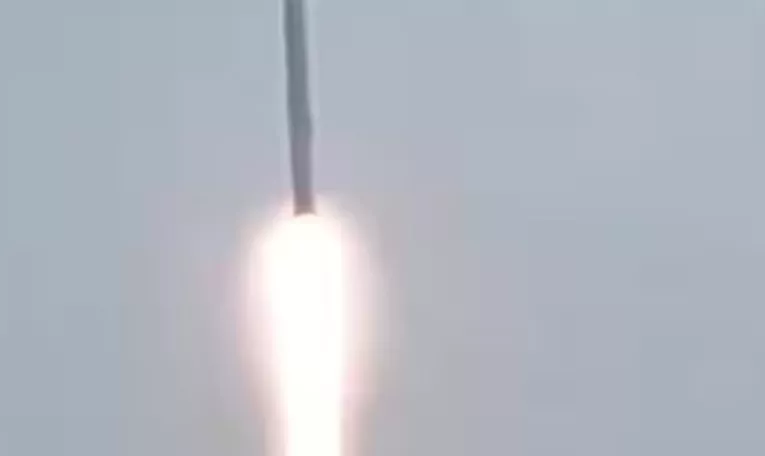 China rocket crashes after accidental launch Video