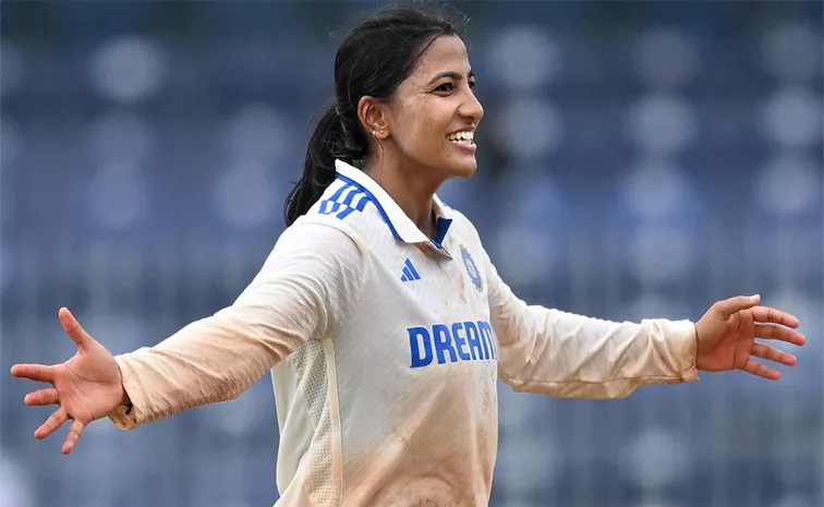 Sneh Rana becomes second Indian to register a ten-wicket match haul in Women's Tests