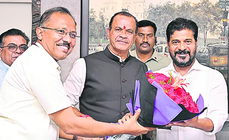 CM Revanth assures full support in execution of NHAI projects in Telangana