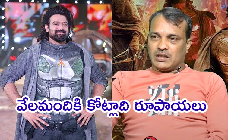 Prabhas Gifts 10 Thousand Rupees Each Kalki 2898 Movie Team 