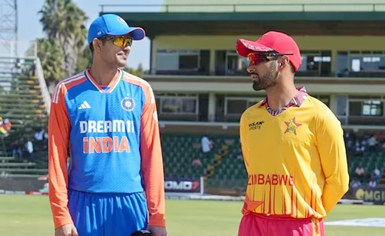 Ind Vs Zim India Won Toss Opt To Bat Playing XI Yashasvi Sanju Dube In