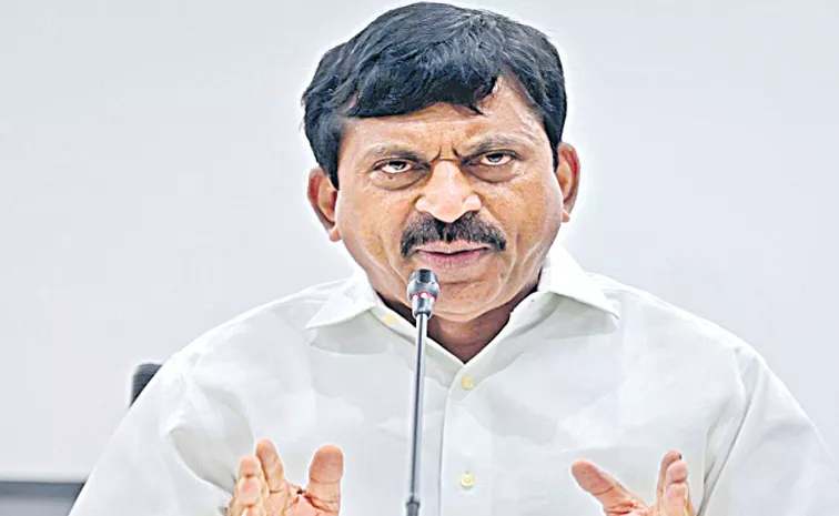 Minister Ponguleti criticizes BRS chief KCR