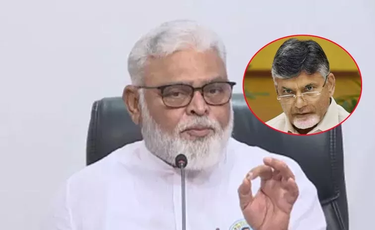 ysrcp leader ambati rambabu slams on cm chandrababu over Thalliki vandanam