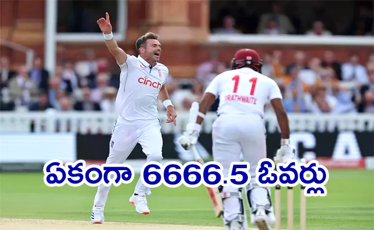 James Anderson continues to break records, becomes 1st pacer to bowl 40000 balls