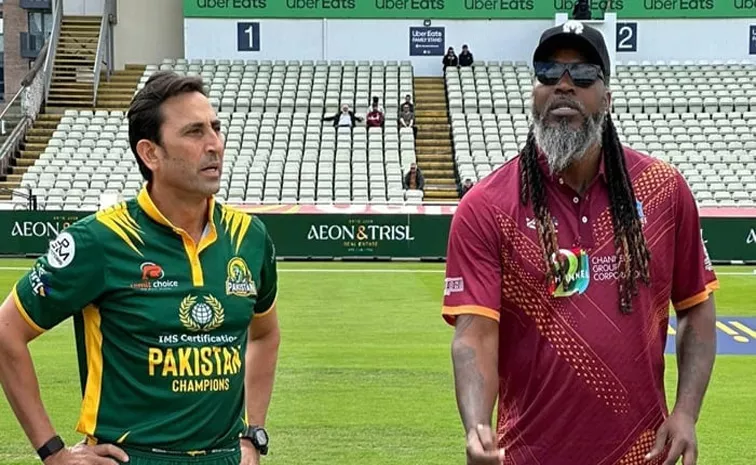 Pakistan Champions Enters Into Finals Of World Championship Of Legends Tournament By Defeating West Indies In First Semis