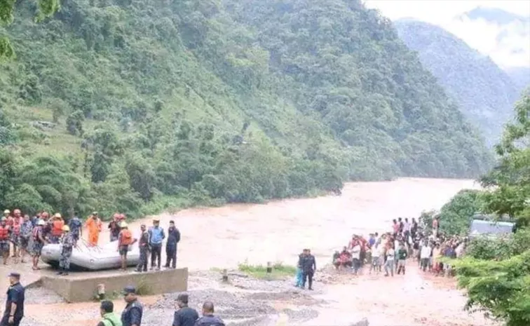 7 Indians killed as tourist buses fall into swollen river after landslide in Nepal