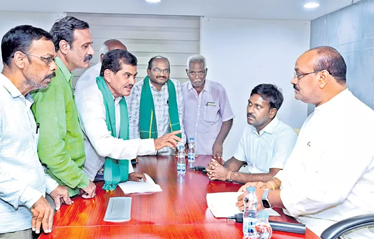 AP Tenant Rythu Sangam petition to Agriculture Minister 