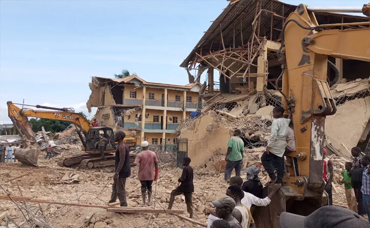 School Building Collapsed in Nigeria