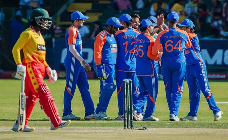 India Beat Zimbabwe By 42 Runs In Fifth T20